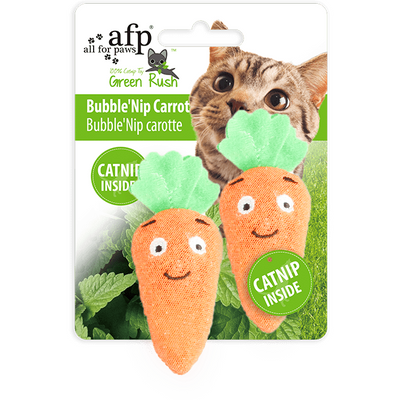 AFP (All For Paws) Green Rush - Bubble 'Nip Carrot