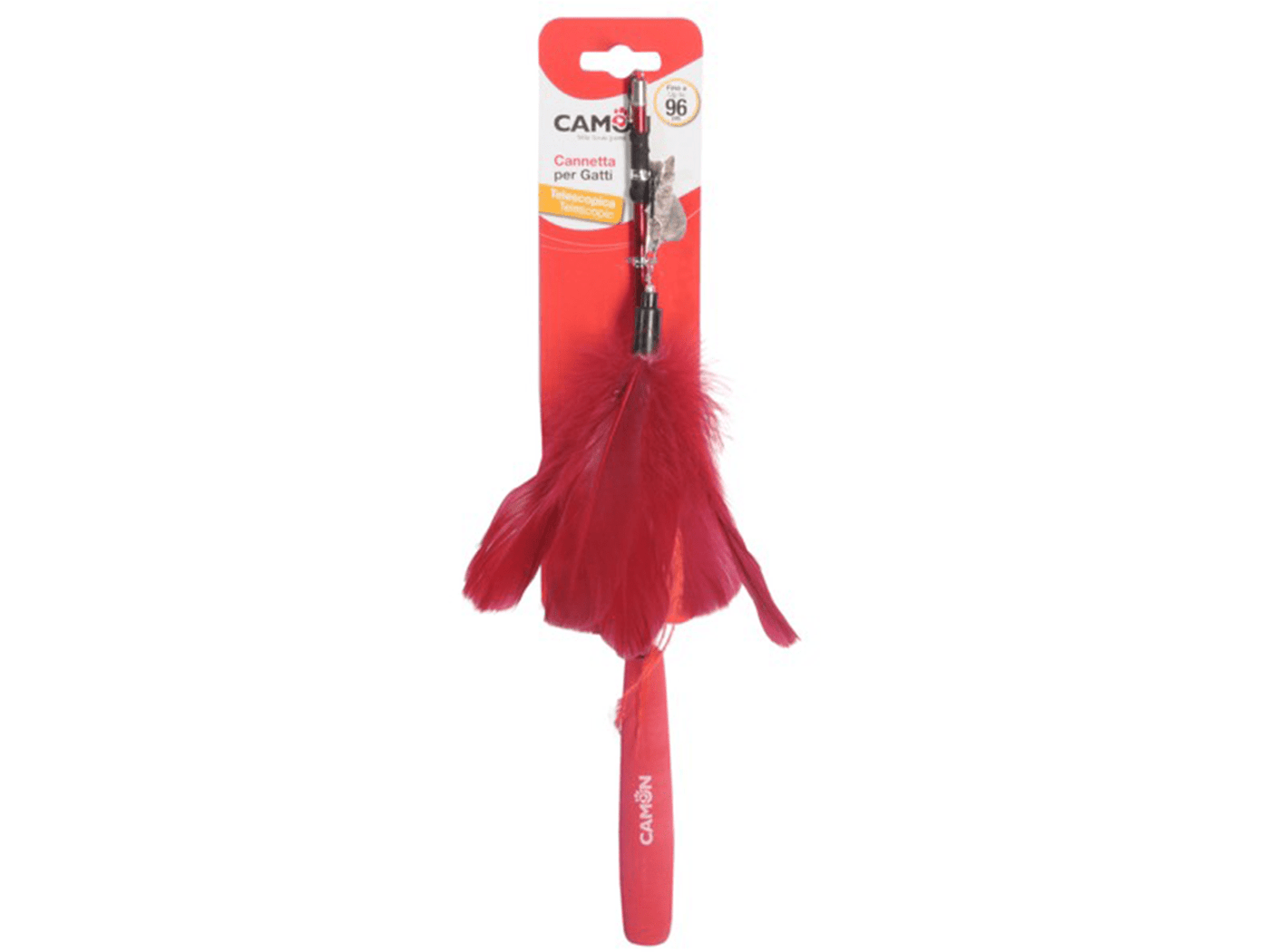 Cat Toy - Telescopic Fishing Rod with Feather