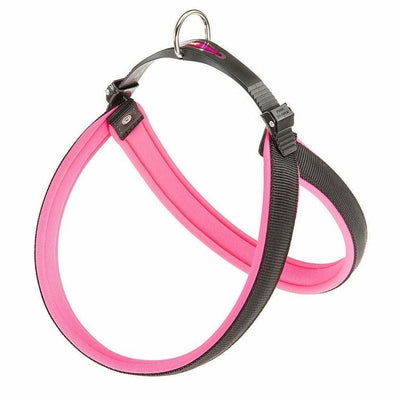 AGILA FLUO 7 Pink Harness – Size A=B 63-71 cm, 25 mm