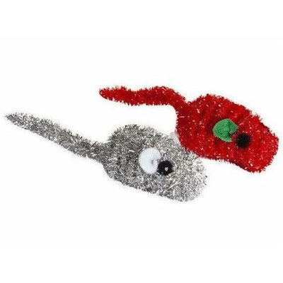 Christmas Cat Toy - Christmas Mice (6pcs)