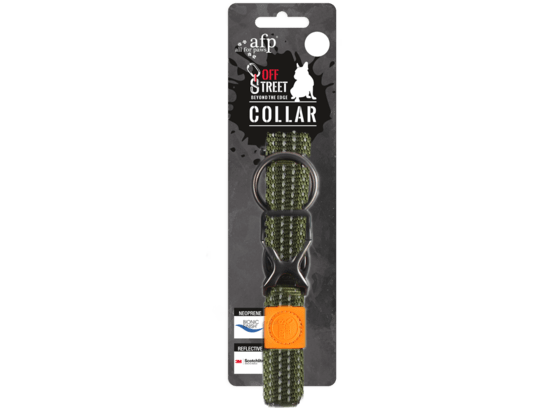All For Paws (AFP)-Dog Collar Olive Green