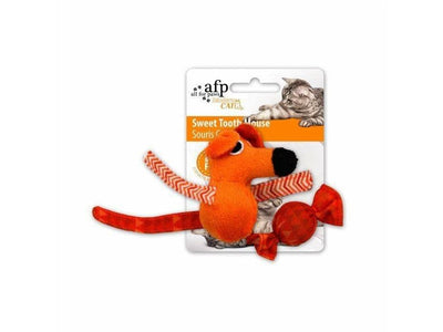 All For Paws (AFP)-Orange Sweet Tooth Mouse Cat Toy