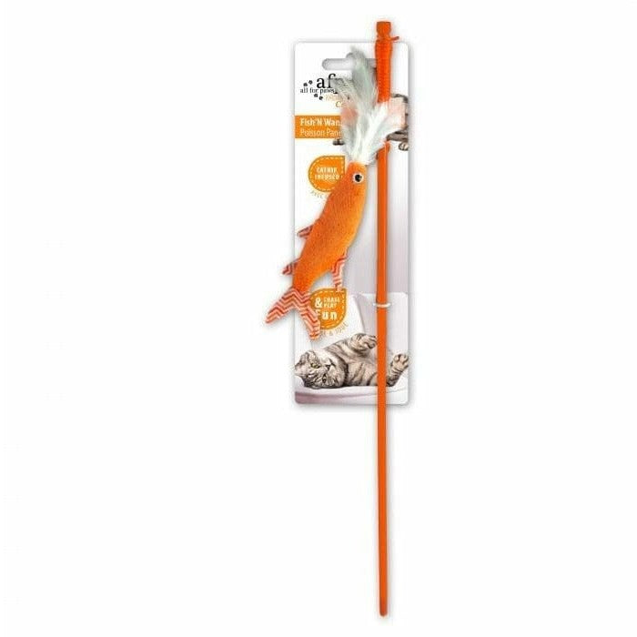 All For Paws(AFP)- Fish`N Wand (Orange)
