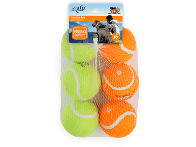 All For Paws (AFP)- Squeaking Tennis Ball