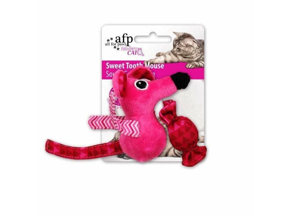 All For Paws (AFP)-pink Sweet Tooth Mouse Cat Toy