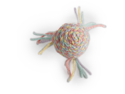 All For Paws (AFP) Knotty Habit - Yarn String Ball