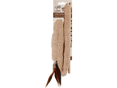 All for Paws (AFP) Lambswool - 30" Cuddle Tail Wand