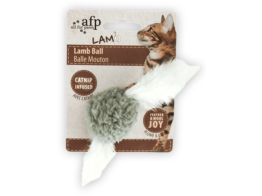All for Paws (AFP) Lambswool - Lamb Ball (with Sound Chip)
