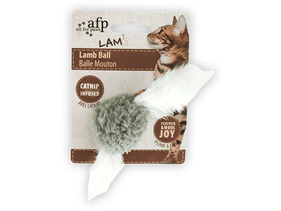 All for Paws (AFP) Lambswool - Lamb Ball (with Sound Chip)