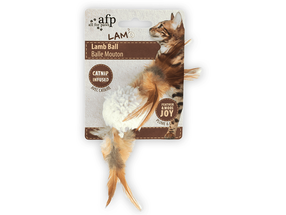 All for Paws (AFP) Lambswool - Lamb Ball (with Sound Chip)