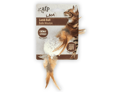 All for Paws (AFP) Lambswool - Lamb Ball (with Sound Chip)