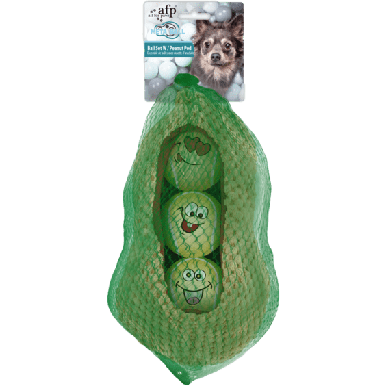 All for Paws (AFP) Meta Ball - Ball Set with Peanut Pod