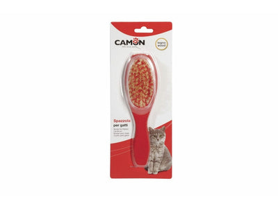 Cat Brush with Wooden Handle
