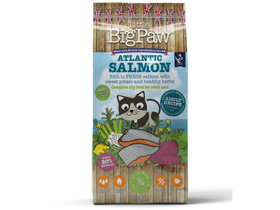 Atlantic Salmon Complete dry food for Adult Cats 1.5KG /Little BigPaw