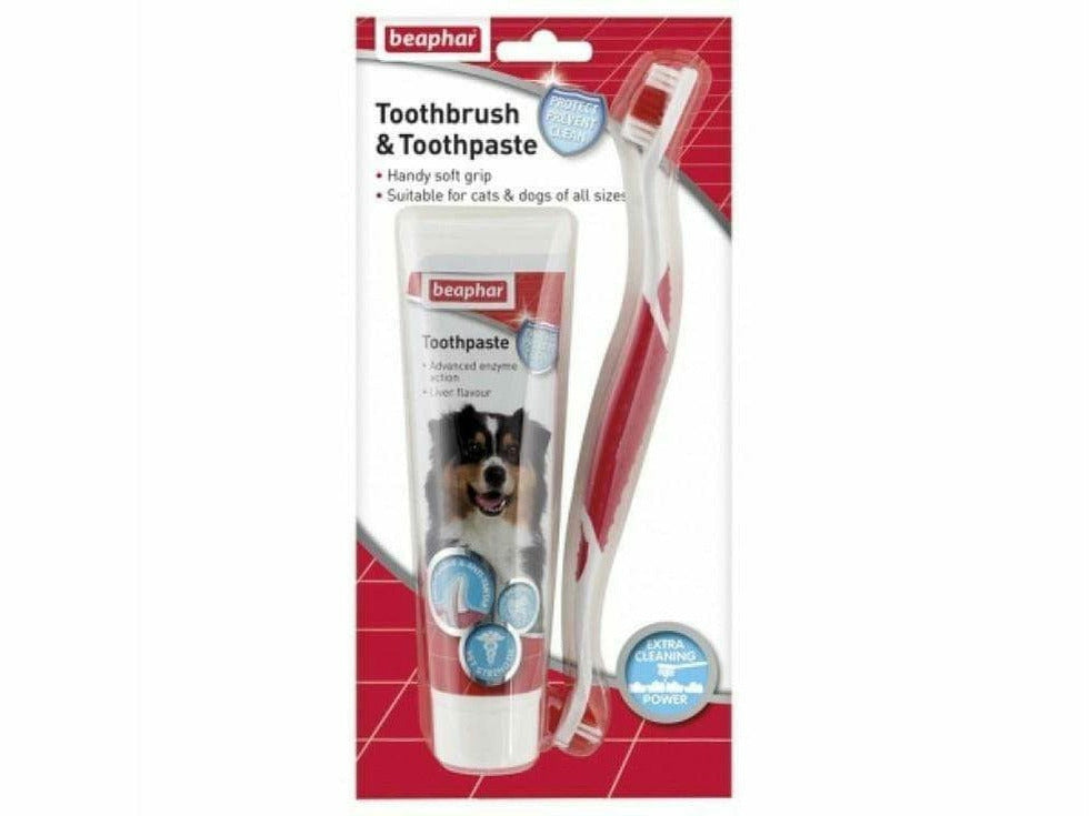 Beaphar Toothbrush Set for Dogs