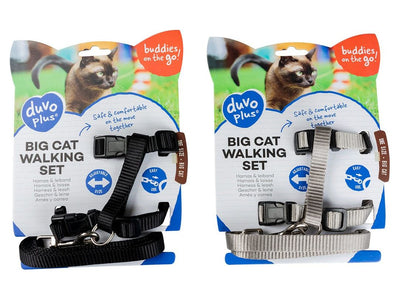 Big Cat Walking Set Uni 30-50cm / 12mm - 125cm Mixed Colors