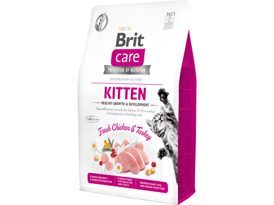 Brit Care Cat Grain-Free Kitten Healthy Growth & Development, 2 kg