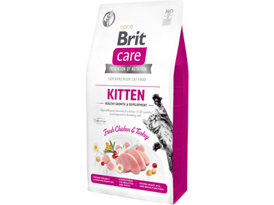 Brit Care Cat Grain-Free Kitten Healthy Growth & Development, 7 kg