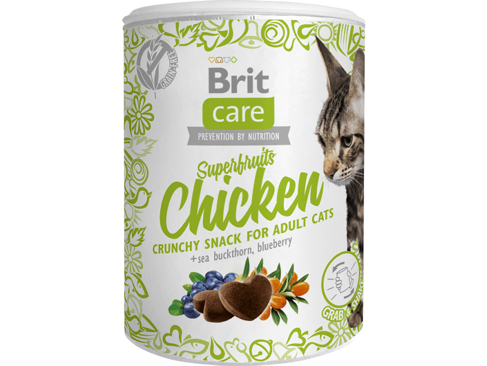 Brit Care Cat Snack Superfruits Chicken 100 g