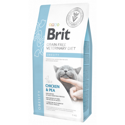 Brit GF Veterinary Diets Cat Obesity 5 kg