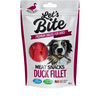Brit Let’s Bite Meat Snacks. Duck Fillet 80 g front
