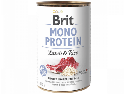 Brit Mono Protein Lamb & Rice 400 g