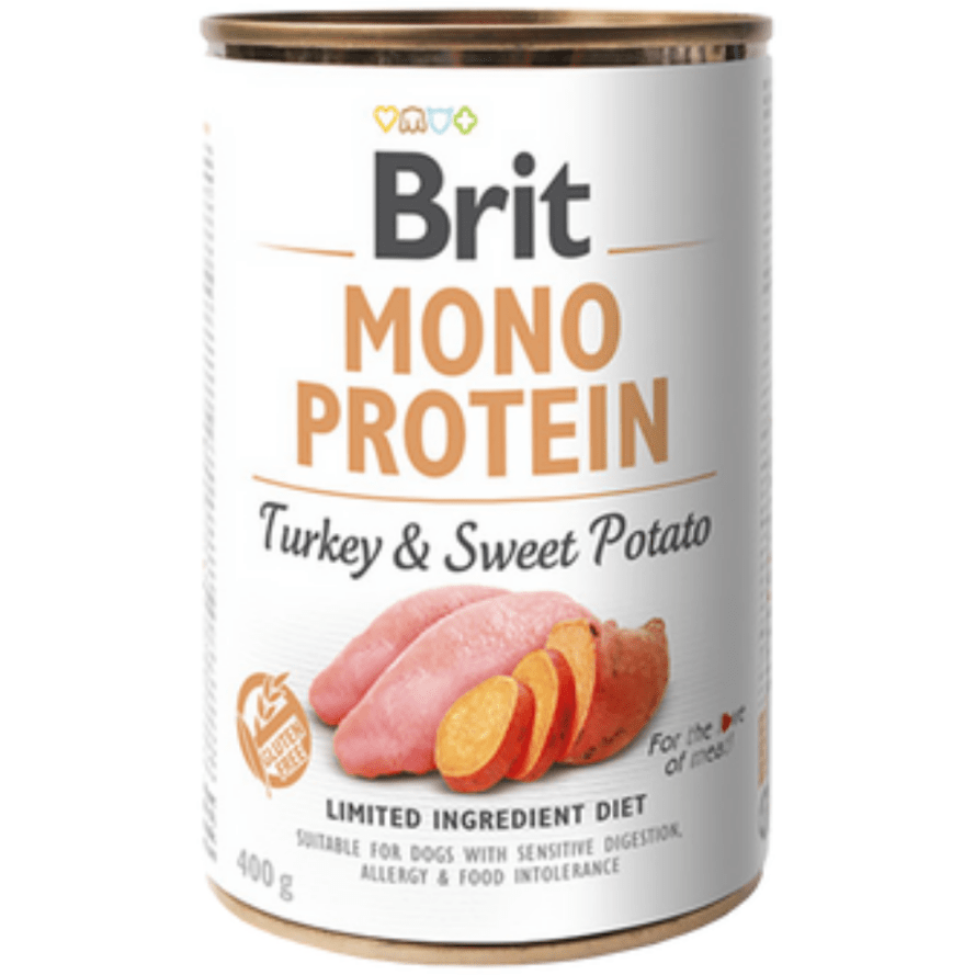 Brit Mono Protein Turkey & Sweet Potato 400 g