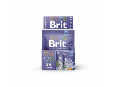 Brit Premium Jelly with Salmon 24X85g pouches