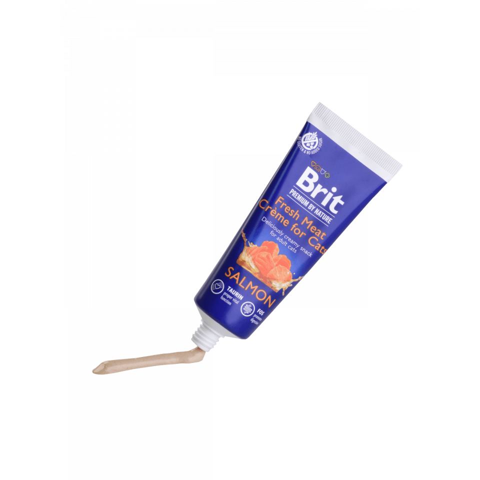 Brit Premium by Nature Salmon Fresh Meat Crème 75g open