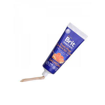 Brit Premium by Nature Salmon Fresh Meat Crème 75g open