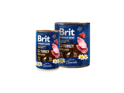 Brit Premium by Nature Turkey with Liver 400 g