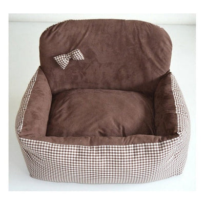 Brown Car Carrier Kennel – 60x50x40 cm