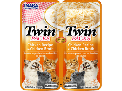 INABA Twin Packs Chicken Recipe in Chicken Broth 40 g x 2