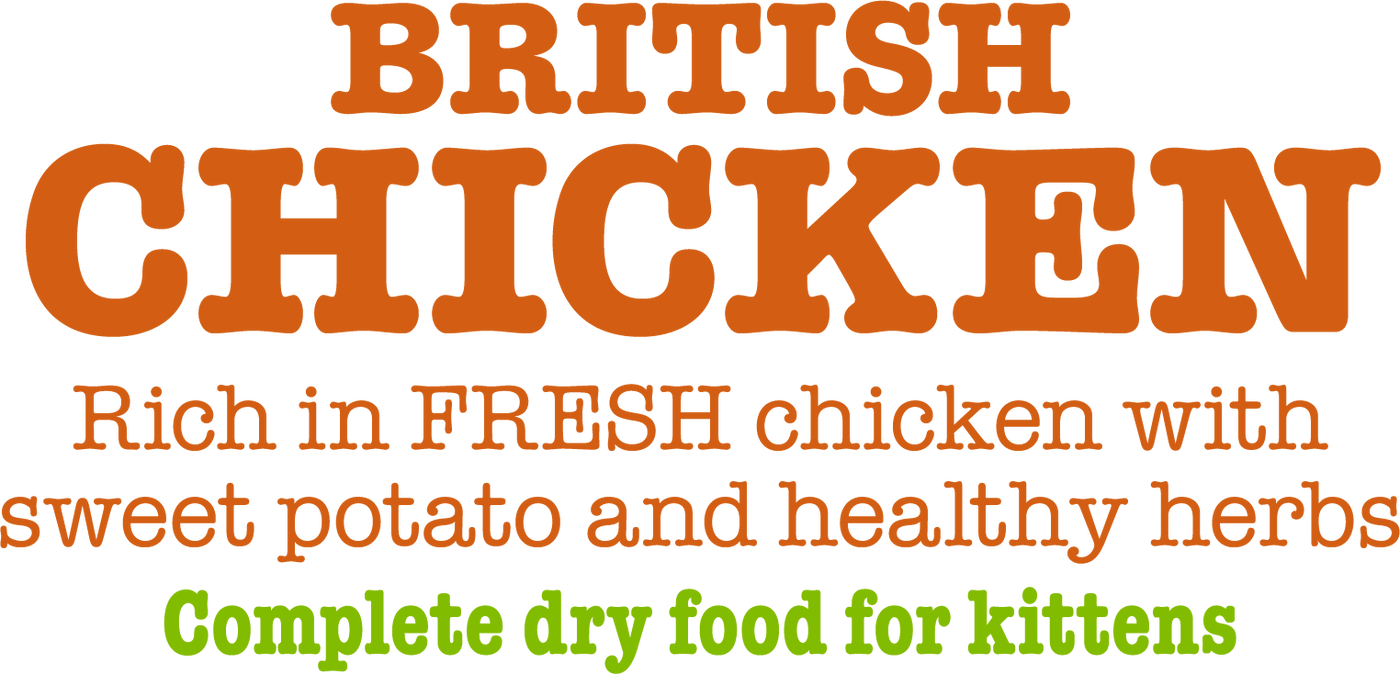 British Chicken Complete dry food for Kittens 1.5KG /Little BigPaw