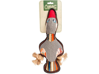 Canvas Duck - 33x13x6 cm Grey