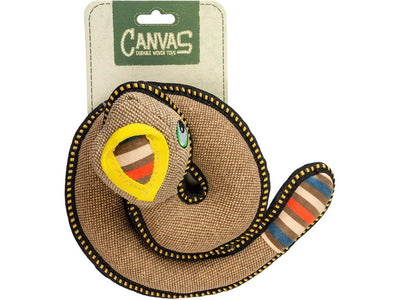 Canvas Snake - 22x18x9 cm (Brown)