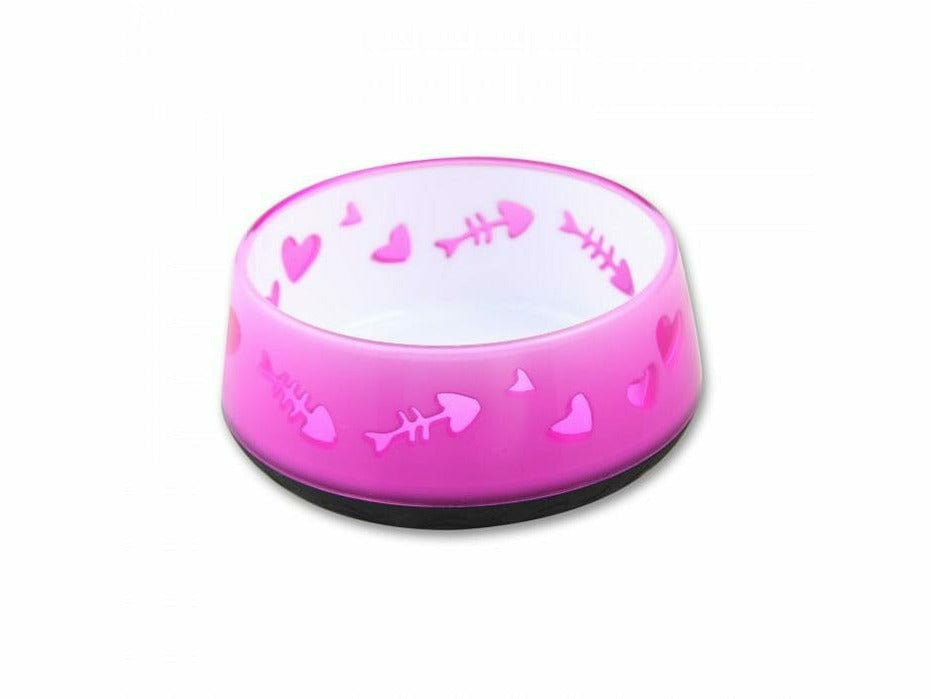 Cat Love Bowl - Pink