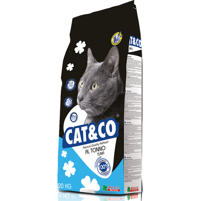 Cat & Co Maintenance Fish Cat Food is a 2kg tuna-based formula suitable for cats of all ages. It’s rich in Omega 3 and Omega 6, supports pH balance, and contains taurine for overall health. Ideal for keeping your cat happy and healthy