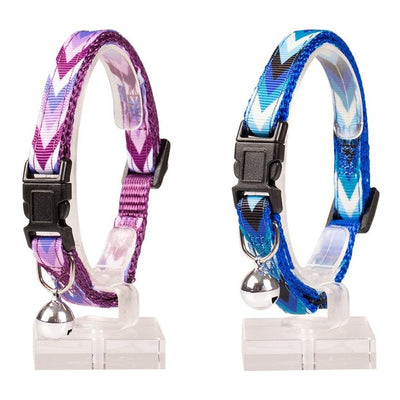Cat Collar Boho Nylon - Mixed Colors (20-30cm / 10mm)