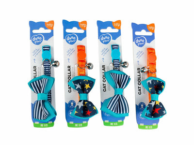 Cat Collar Bow Nylon - Mixed Colors (20-30cm / 10mm)