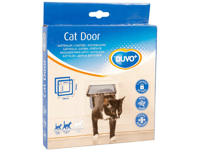 Cat Door 19x19.7cm White