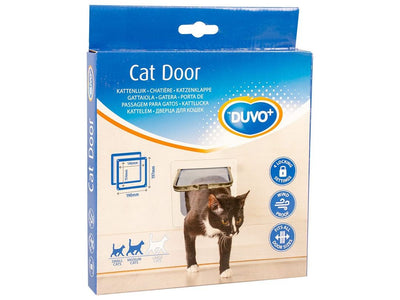 Cat Door 19x19.7cm White