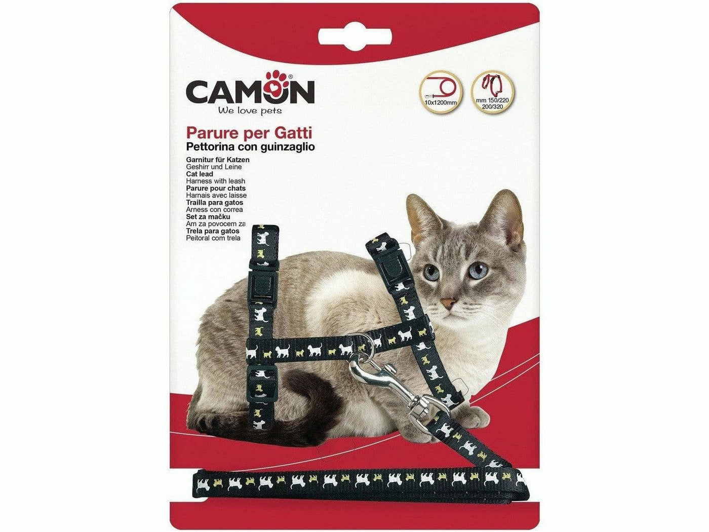 Cat Set - Harness with Leash (10x1200)
