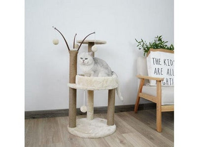 Cat Tree &amp; Scratching Beige