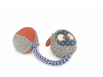 Cat toy with a spring and catnip, designed for active play and entertainment