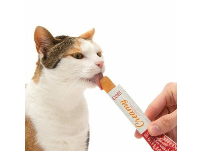 Catit Creamy Lickable Cat Treats - Salmon &amp; Prawns