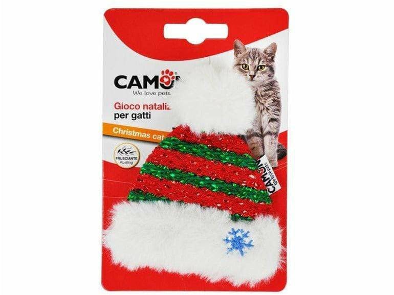 Christmas Cat Toy - Plush Christmas Hats