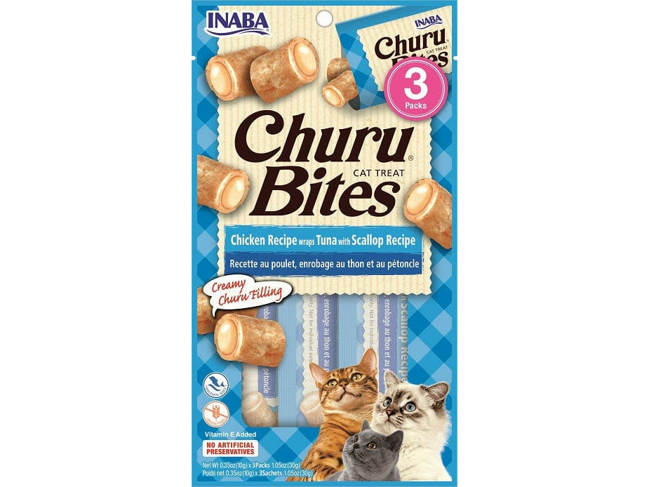 Churu Bites-Tuna with Scallop 10gx3 Pounches