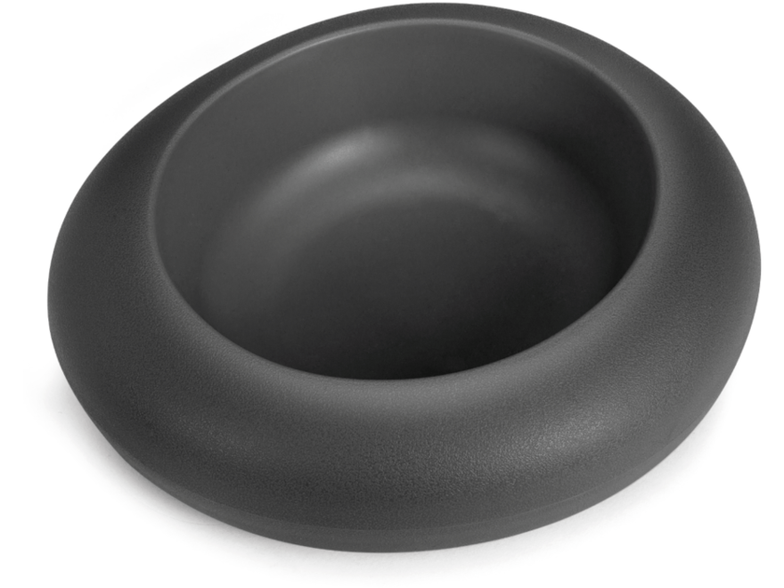 Ciottoli S2 Bowl in Dark Gray (Black) (2L)