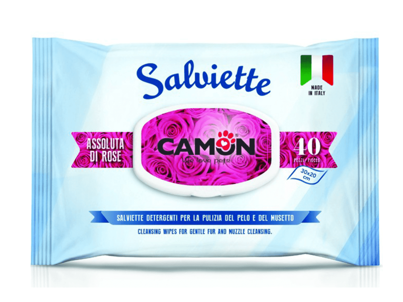Cleansing Wipes - Rose Perfume (40 Pieces)